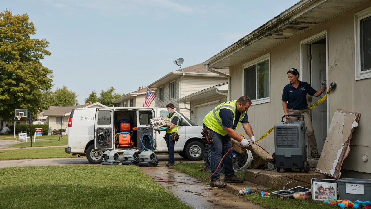 Water Damage Restoration in Tilton, IL near me